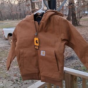 NEW CARHARTT JACKET COAT KIDS SIZE XS 6